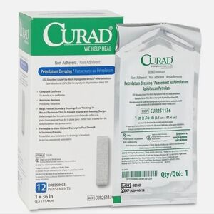 Curad Non-Adherent Petrolatum Dressing